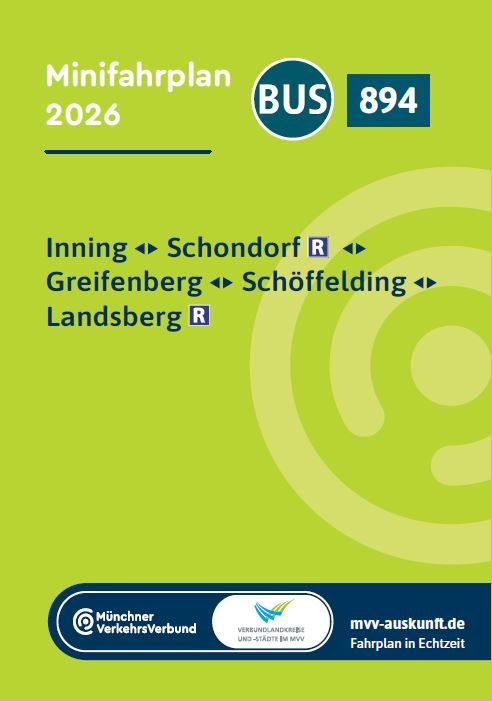 Minifahrplan Bus 894