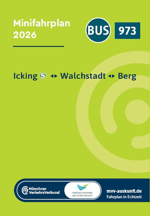 Minifahrplan Bus 973