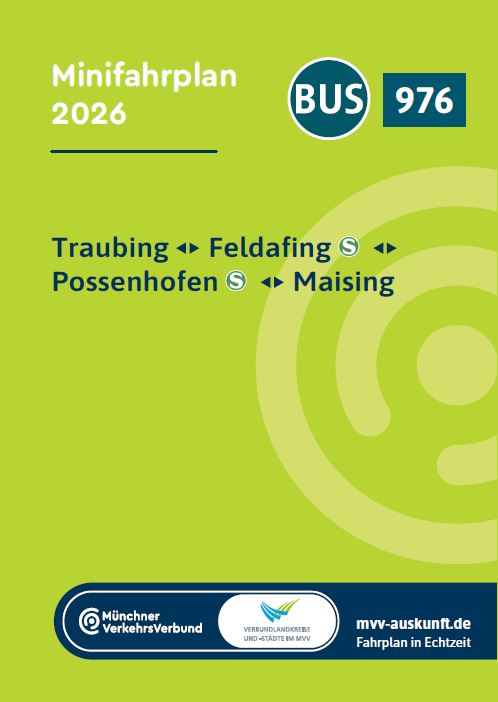 Minifahrplan Bus 976