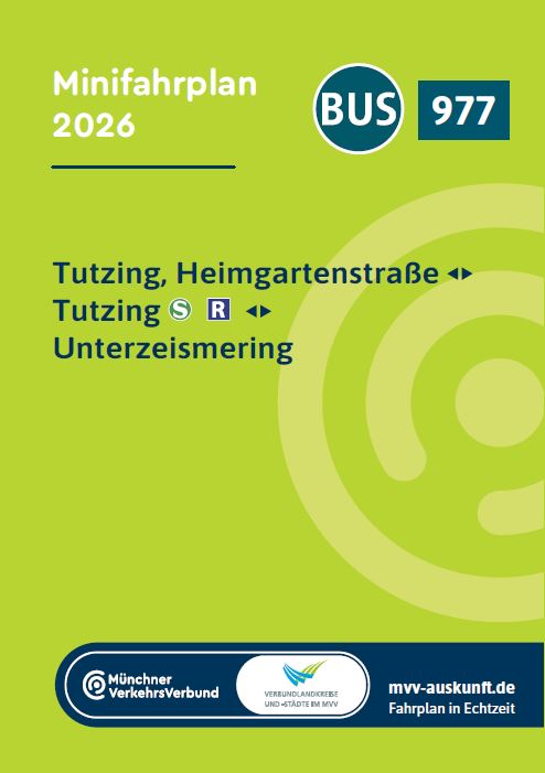 Minifahrplan Bus 977