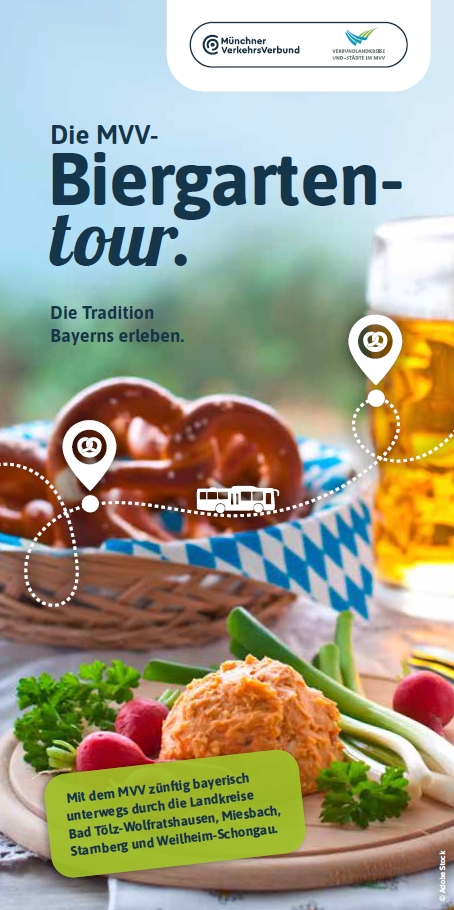 Flyer MVV Biergartentour